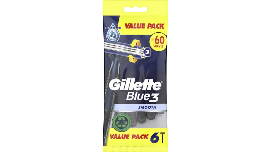 Gillette BLUE 3 Einweg Rasierer Smooth