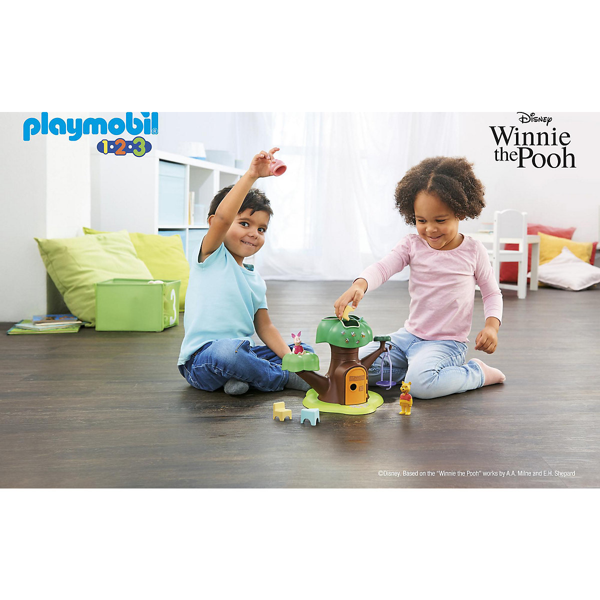 PLAYMOBIL® 1.2.3 &  : Winnies & Ferkels Baumhaus 71316