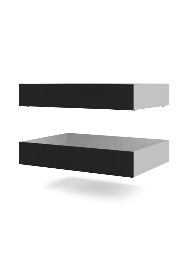 ebuy24 Bett Nada Schwarz 94 x 67 cm günstig kaufen onesize