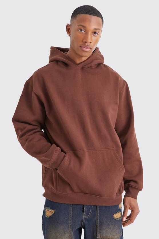 Oversize Hoodie mit Homme Print