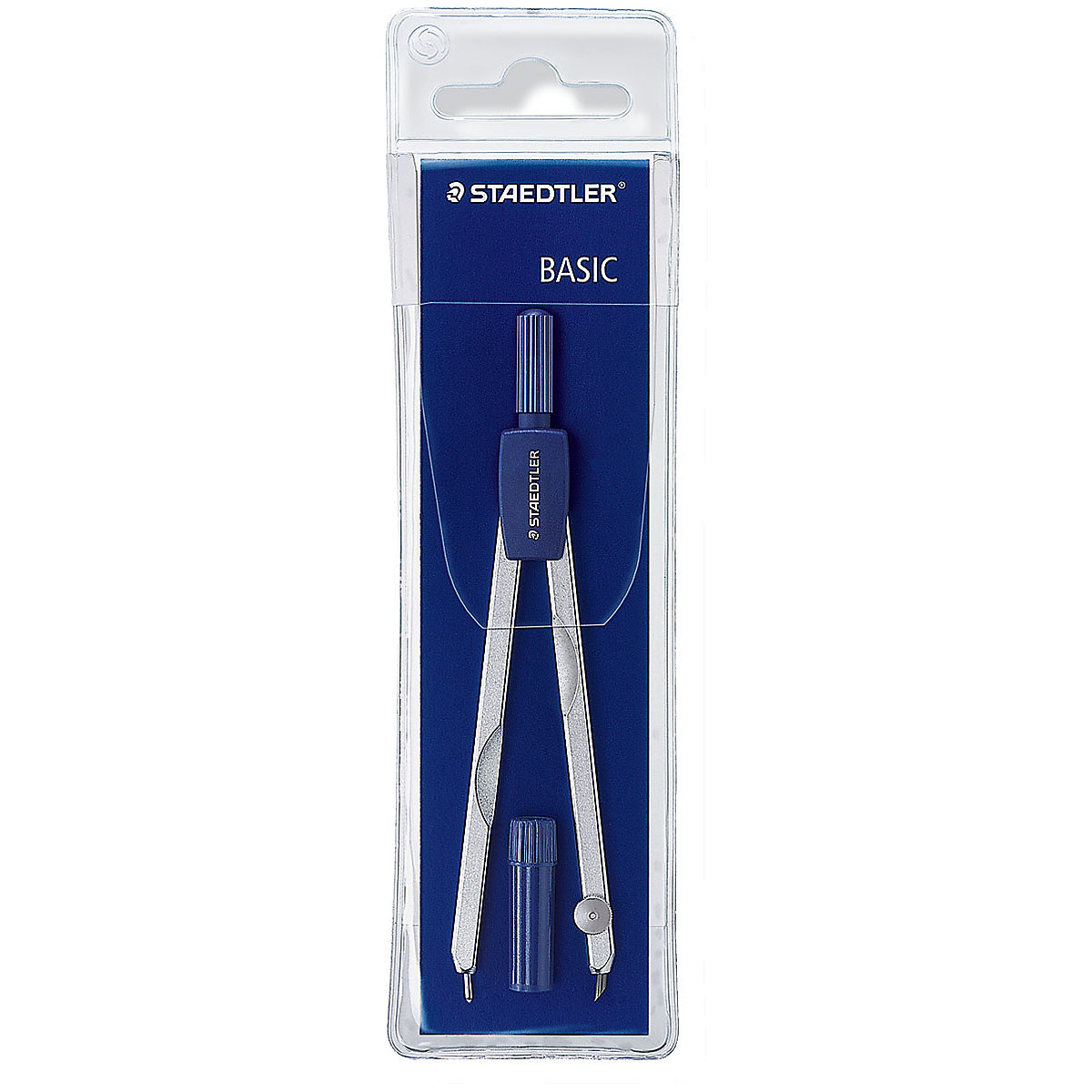 Mars Schulzirkel blau/grün, inkl. Zubehör