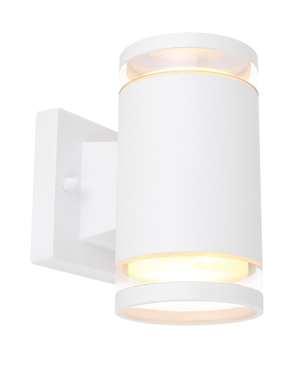 Globo Lighting - ALCALA - Außenleuchte Aluminium weiß, 2x GX53 LED