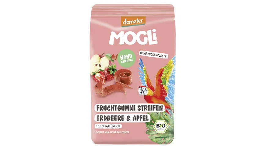 MOGLi Erdbeer Streifen mit Chia 25 g