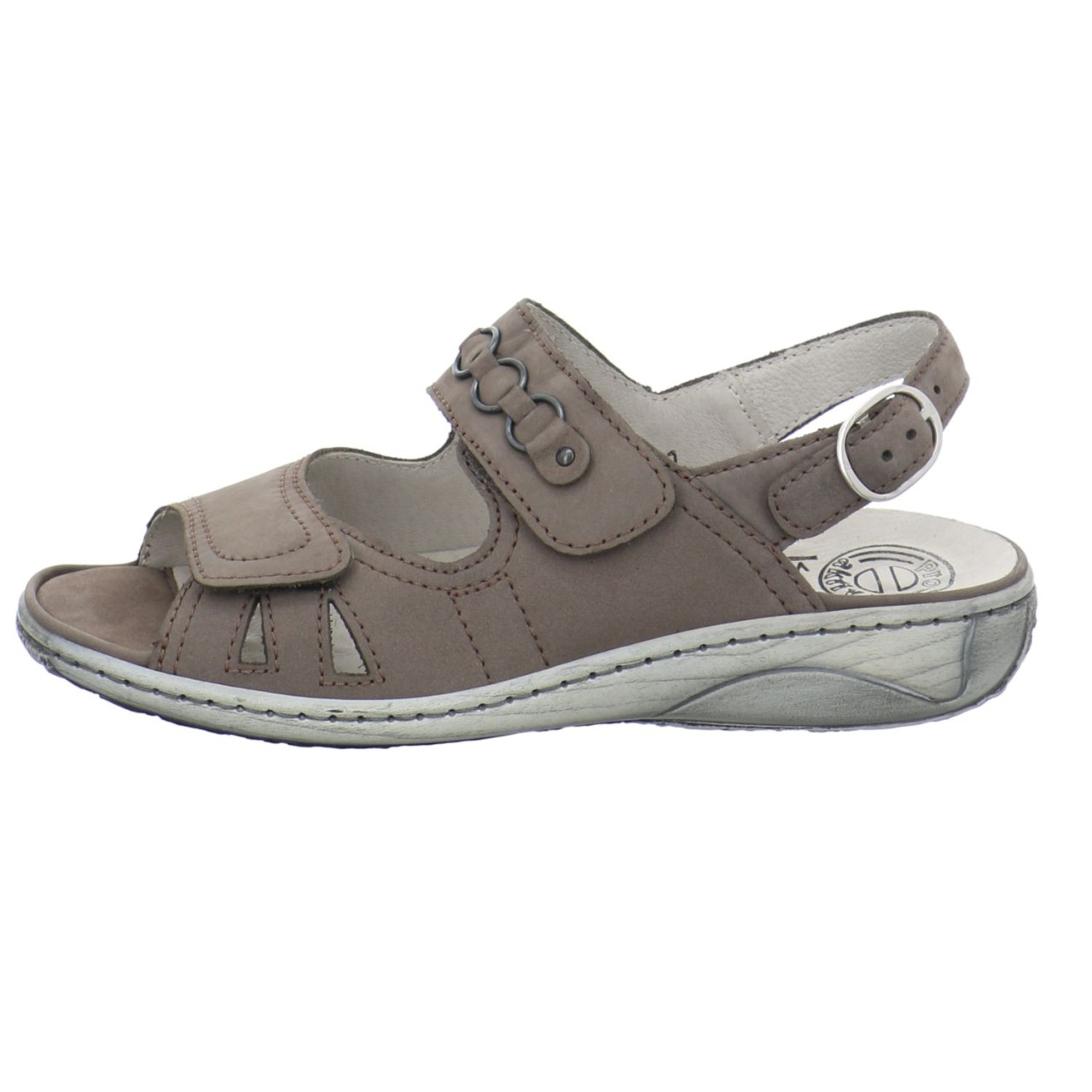 WALDLÄUFER Komfort Sandalen grau
