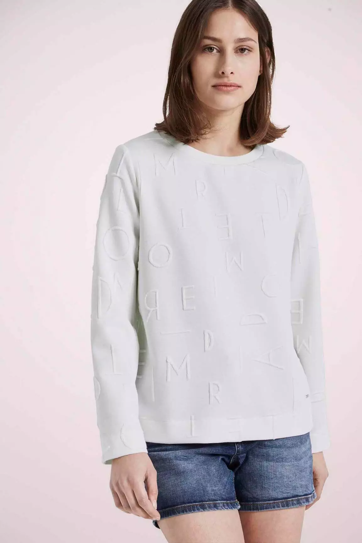 Tom Tailor Sweats Femme couleur blanc