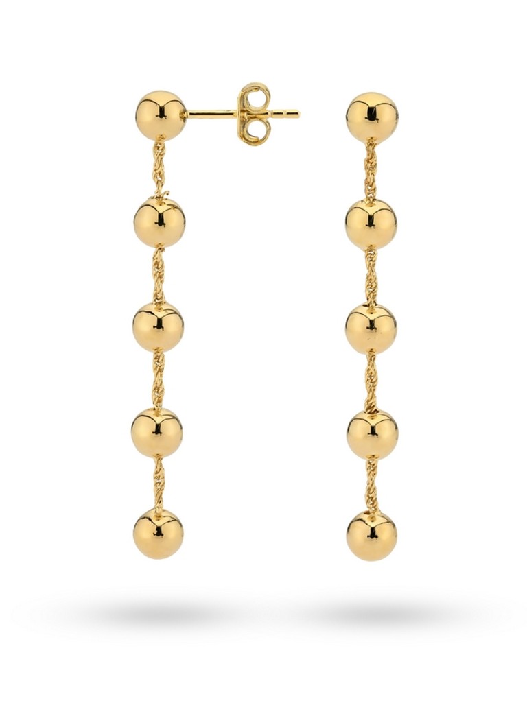 24Kae Gold plated stud earrings 42468Y