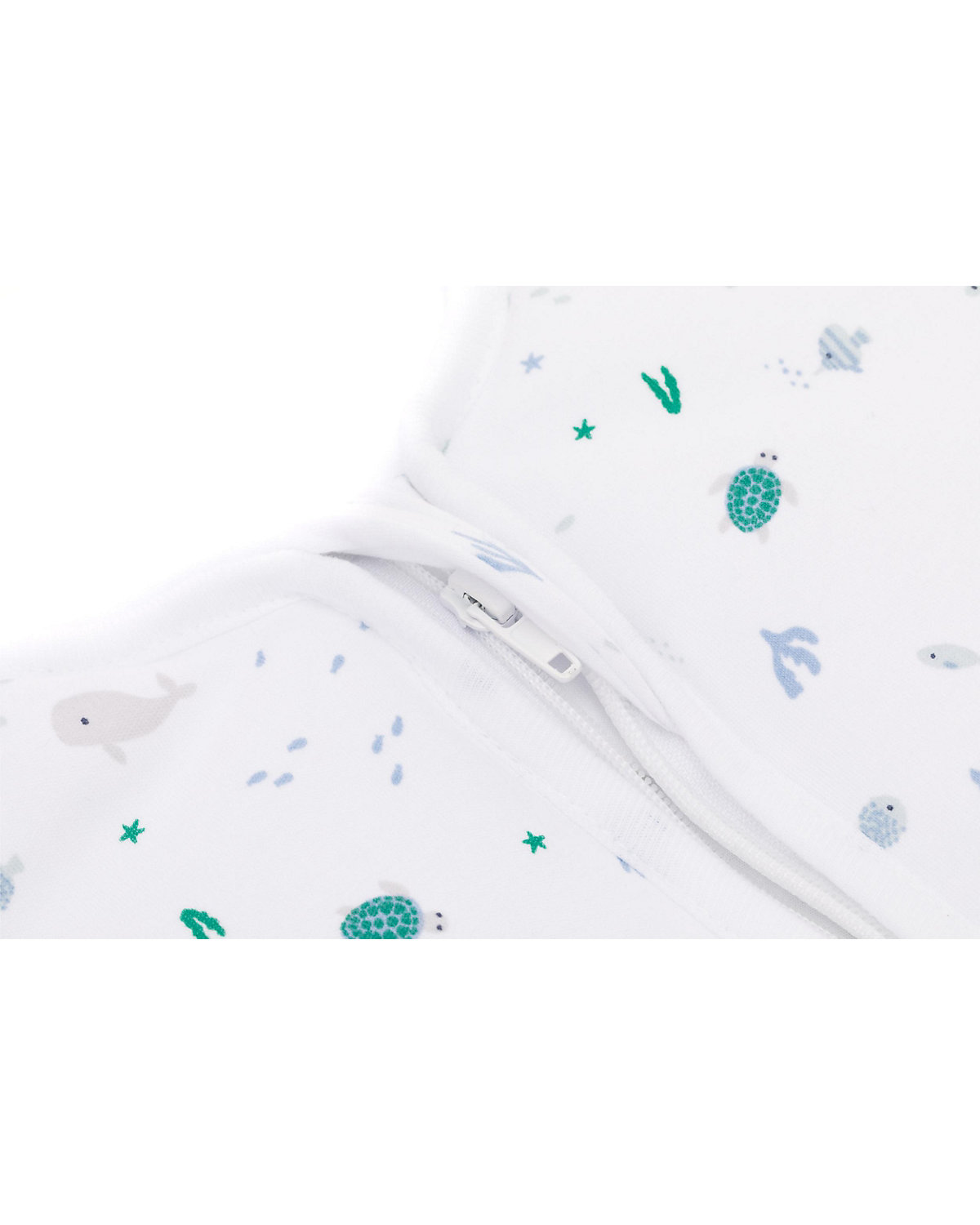 Schlafsack mit Beinen, Ocean weiß