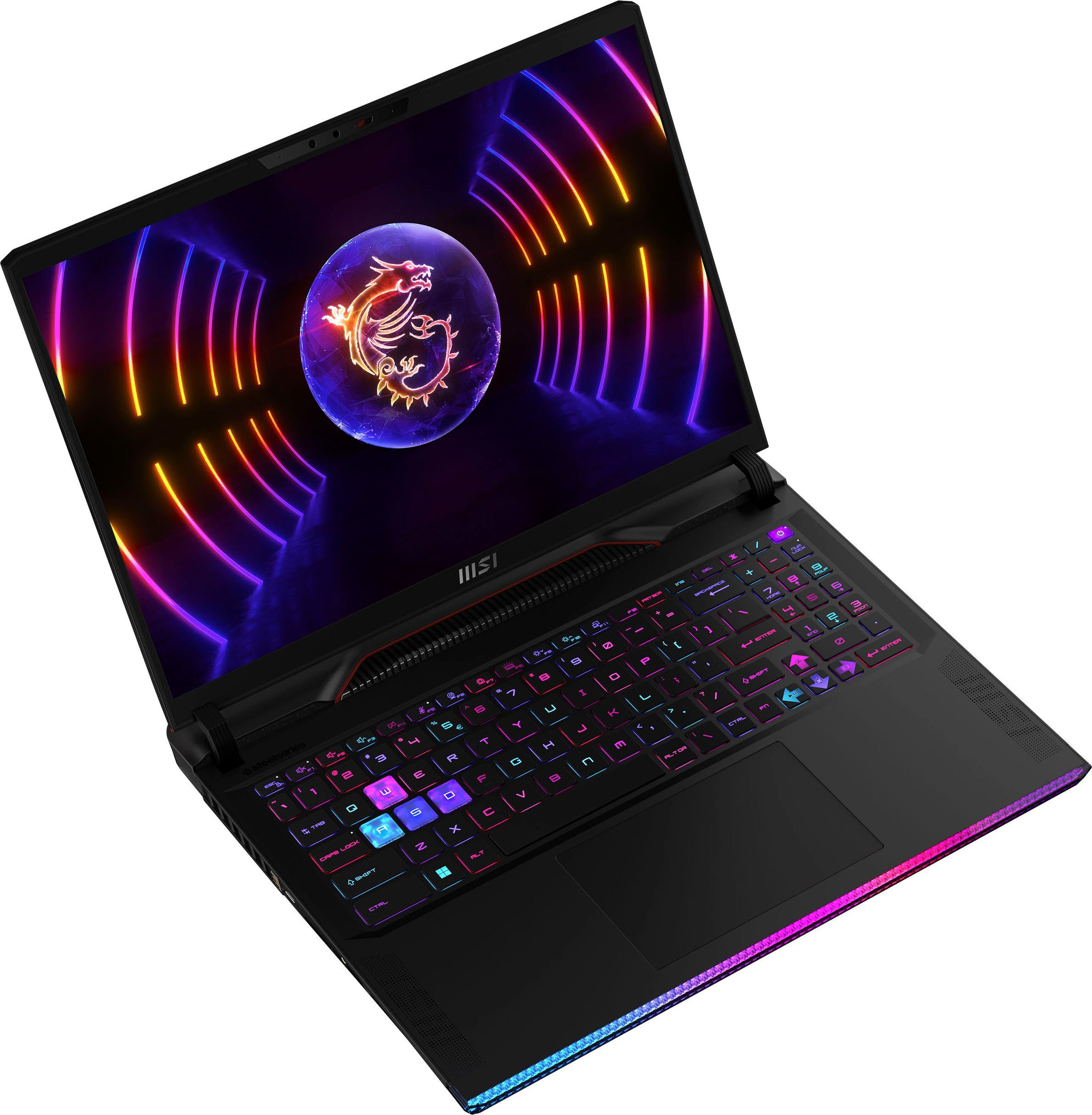 MSI Raider GE68 HX 13VG-037 Gaming-Notebook (40,6 cm/16 Zoll, Intel Core i7 13700HX, GeForce RTX 4070, 2000 GB SSD)