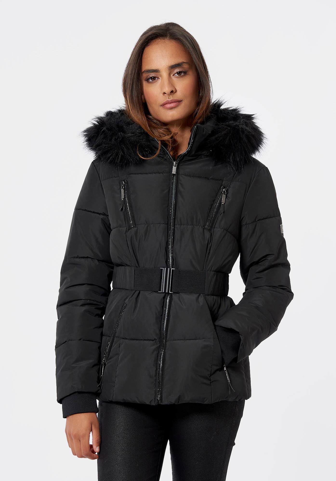 DARCY  Doudoune noire Femme