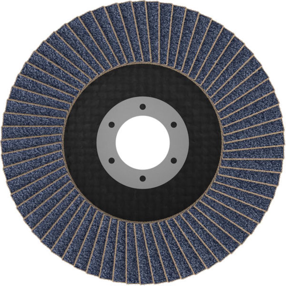 Bosch Blue Accessories 2608626132 Lamellslipeskive X451 Multi Material Ø115 mm korning 60 rett versjon