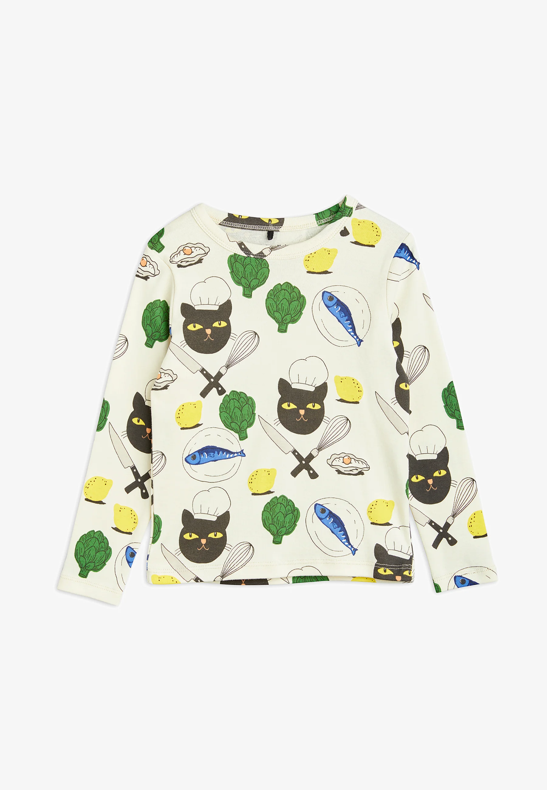 Mini Rodini CHEF CAT TEE UNISEX - Camiseta de manga larga