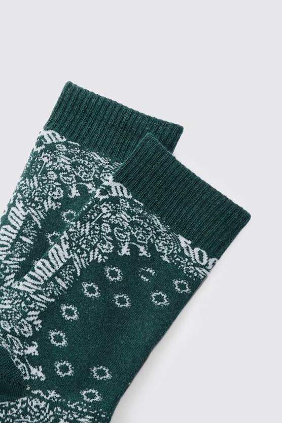 Socken mit Bandana-Print