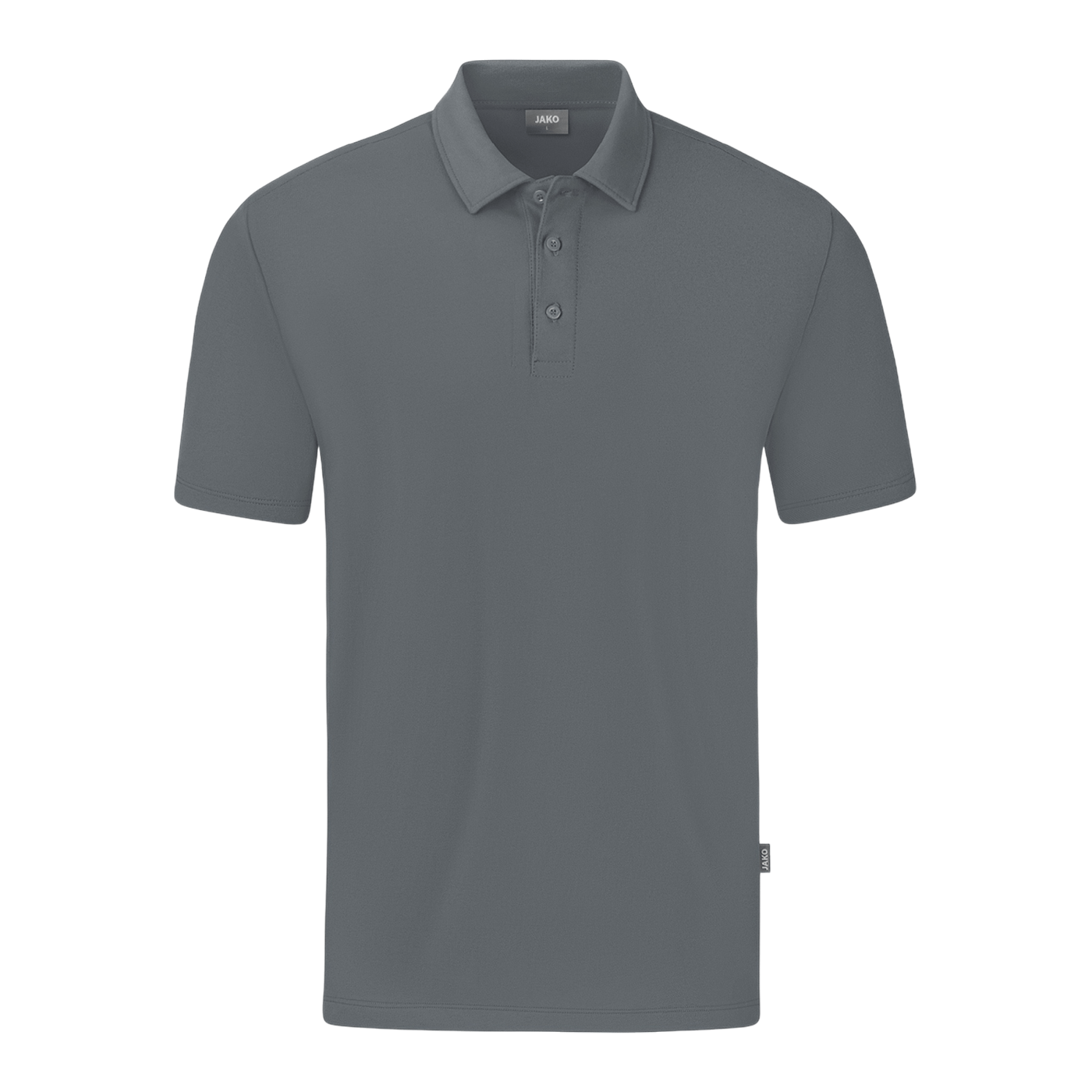 JAKO Organic Poloshirt Stretch Grau F840