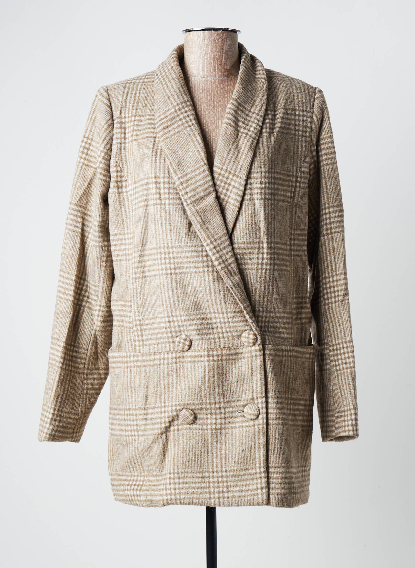 Cherry Paris Manteaux Longs Femme couleur beige
