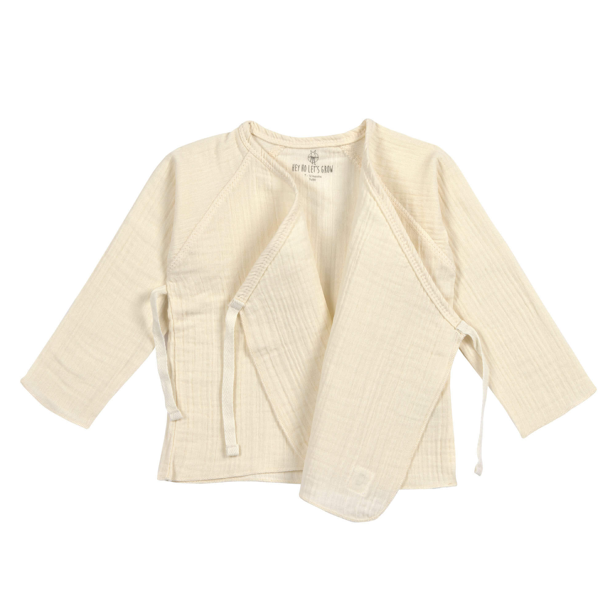 Musselin Wickelshirt - Bio Baumwolle, Hellgelb