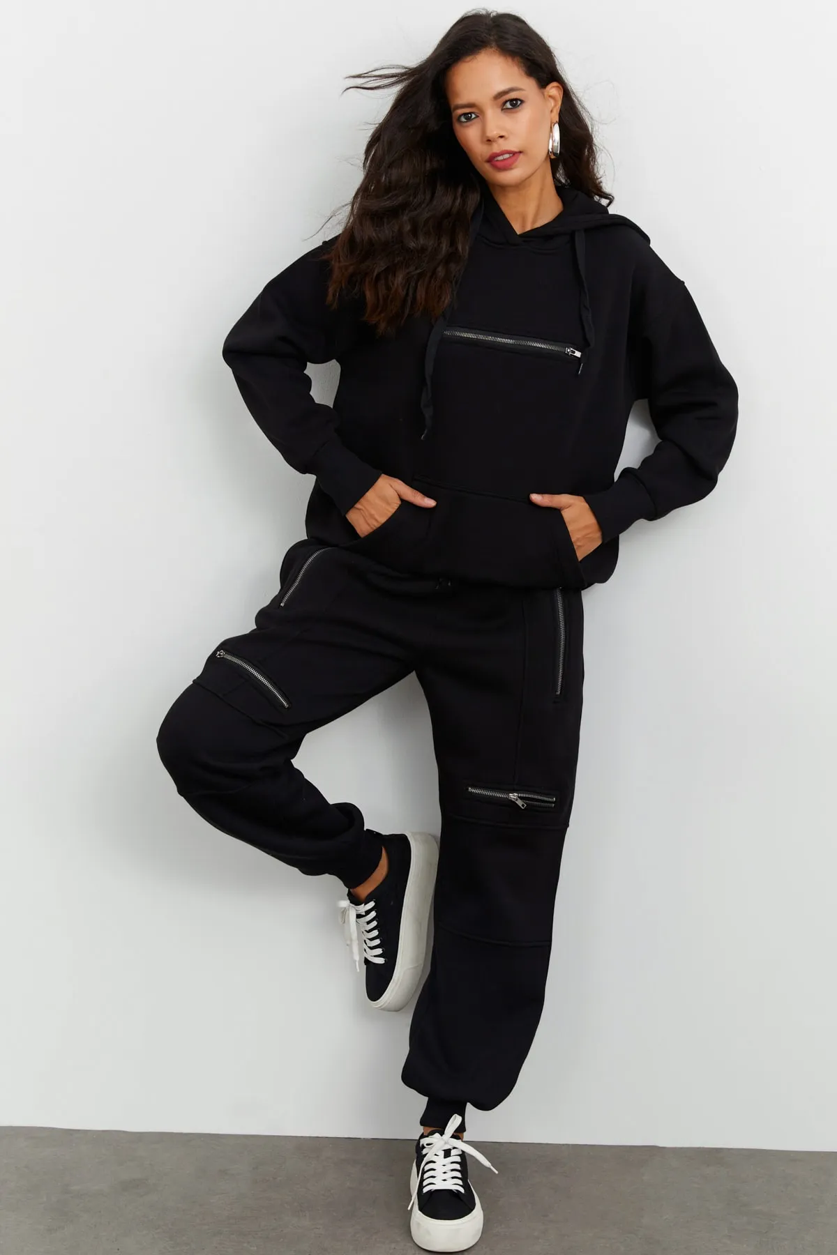 Cool & Sexy  Zweiteiler - Schwarz - Regular Fit
