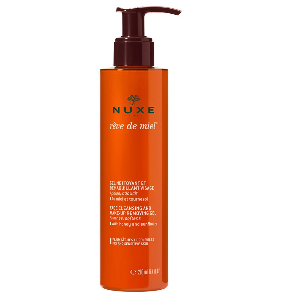 NUXE Rêve deMiel Reinigungs-& Make-up-Entfernungsgel 200 ml