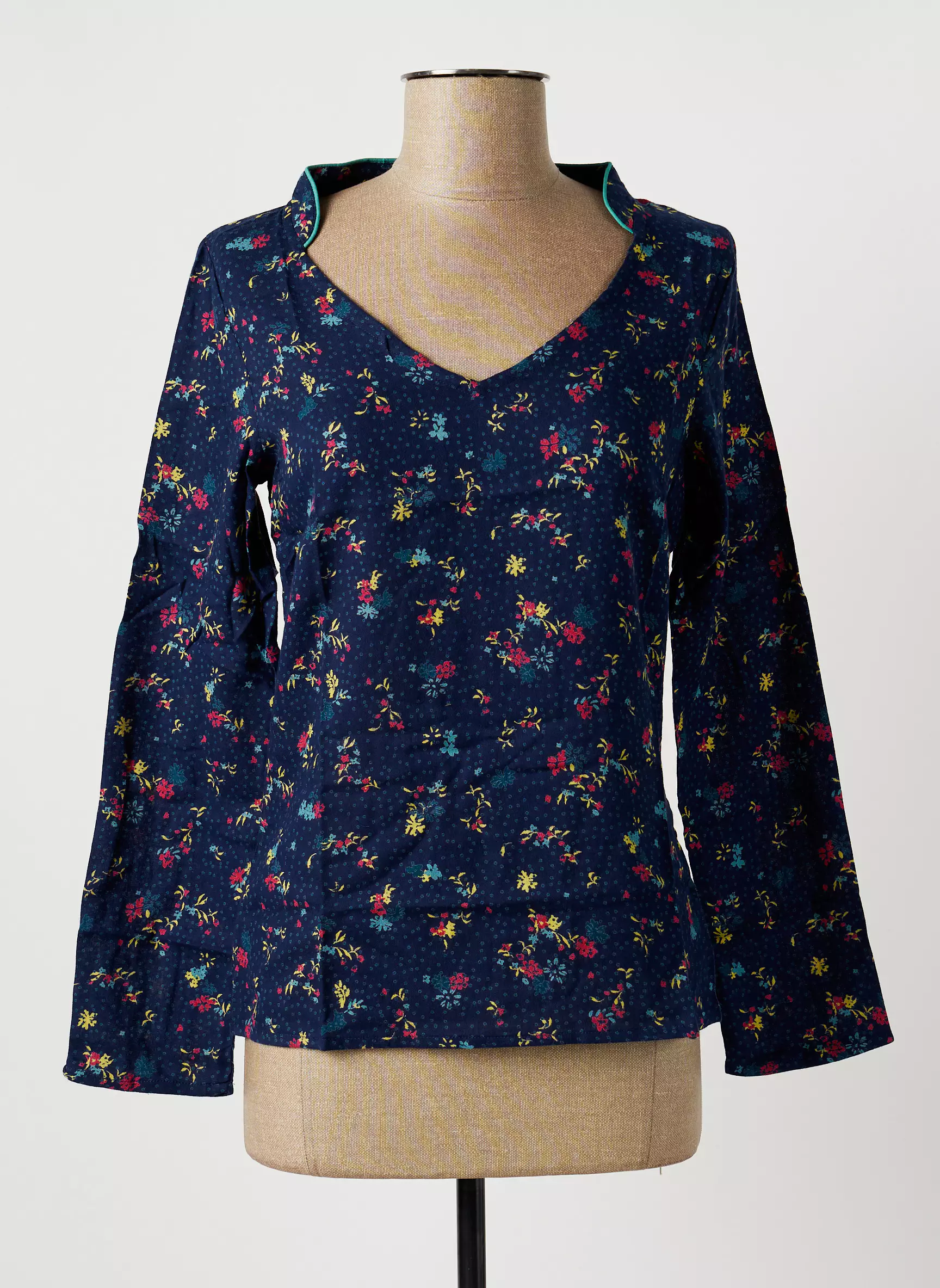 La Fiancee Du Mekong Blouses Femme couleur bleu