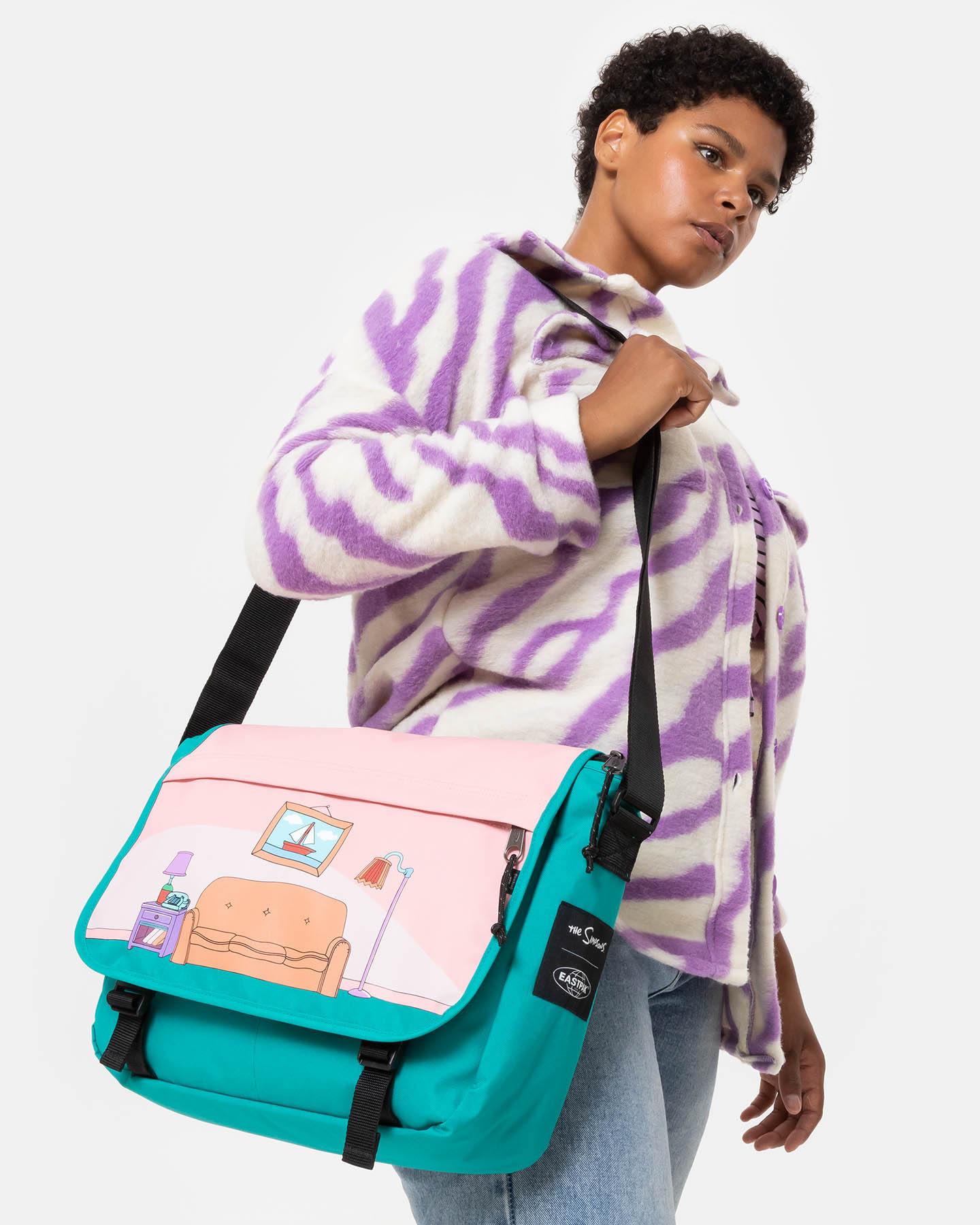 Tracolla Eastpak Delegat+ Sofa Simpsonowie EK00026E7A51