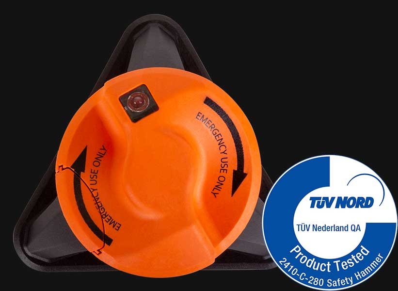 Batavia Maxxsafe Auto-Fensterbrecher   Gurtschneider(mit Displaybox je 8 Stk)