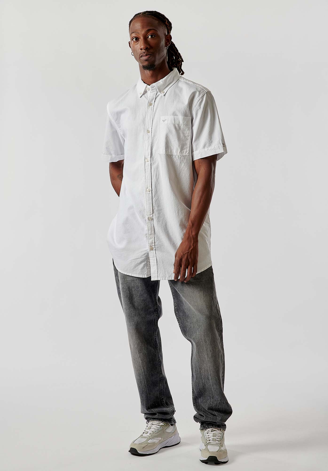 TOMAK  Chemise blanche homme 100% coton