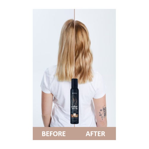 Mousse Indola Color Style 200 ml Argento