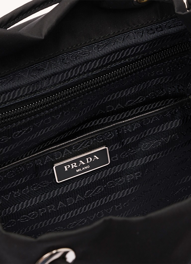 Prada Pieni Re-Nylon -reppu logolla