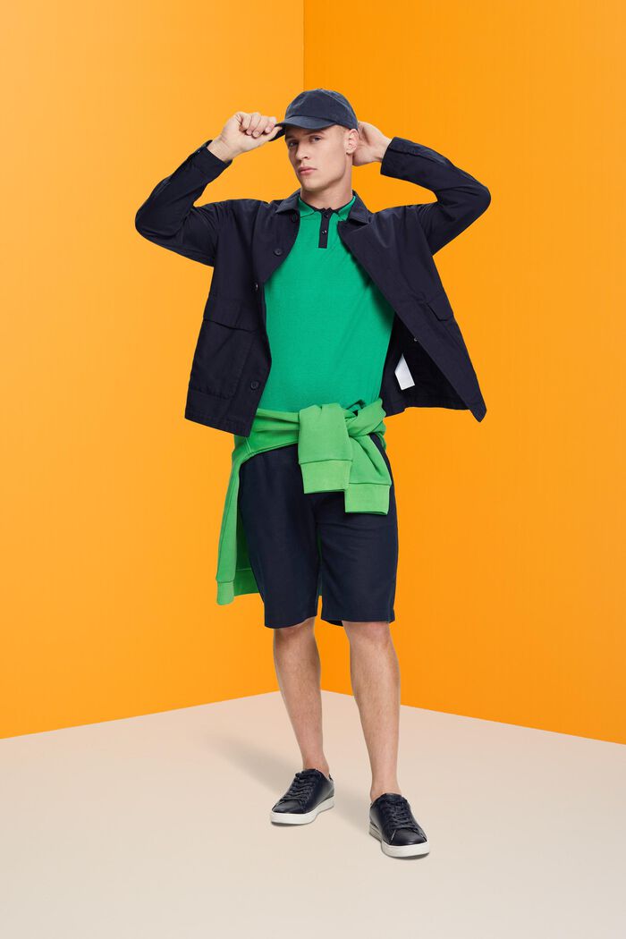 Poloshirt mit TENCEL™ und nachhaltiger Baumwolle
