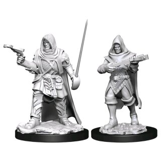 Pathfinder Battles Deep Cuts Unpainted Miniatures - Human Rogue Male