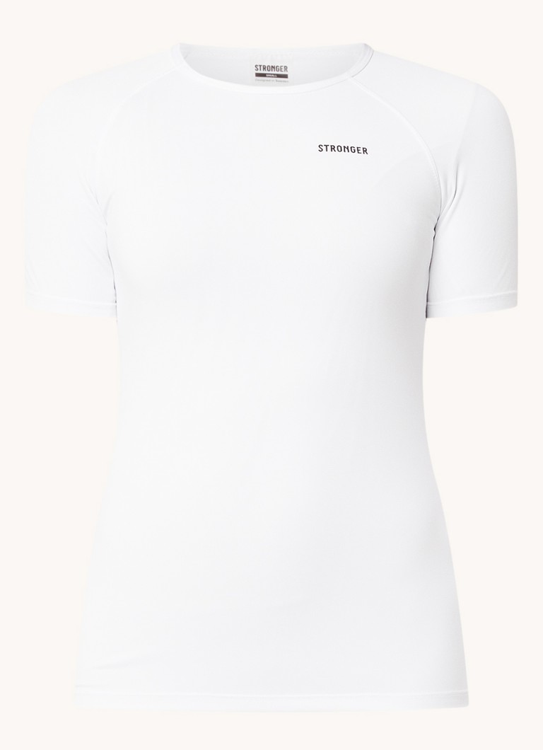 Tricou de trening STRONGER cu logo imprimat