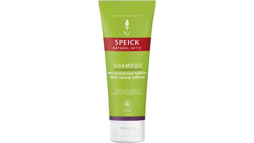 SPEICK Natural Aktiv Shampoo mit Koffein aus Guarana 200 ml