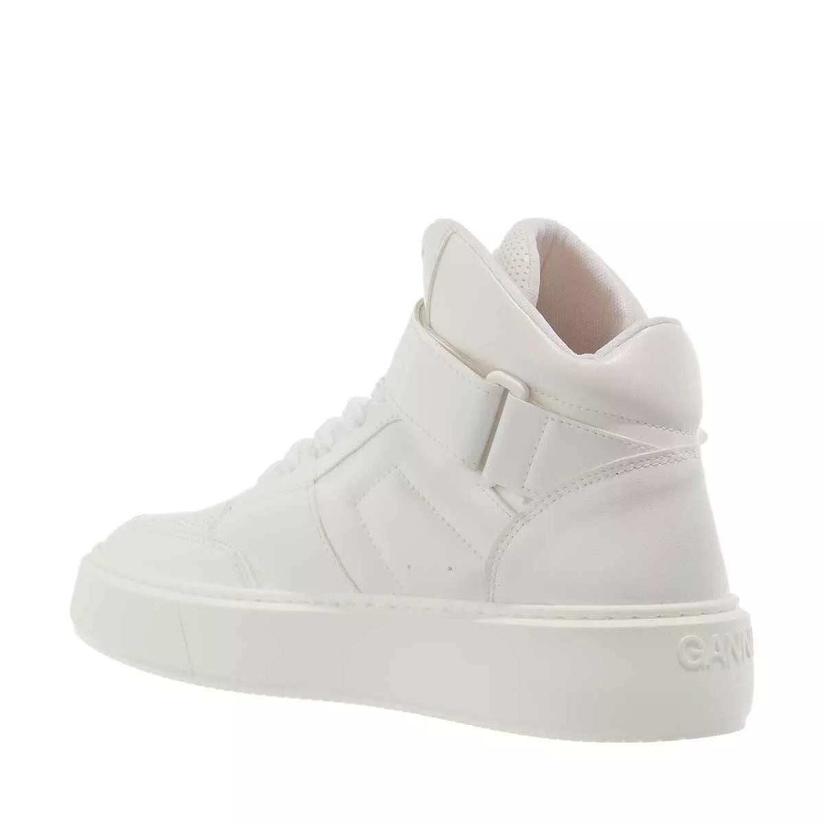 GANNI Sneaker weiss High-Top Sneaker