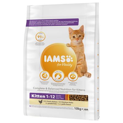 IAMS for Vitality Kätzchen mit Frischem Huhn