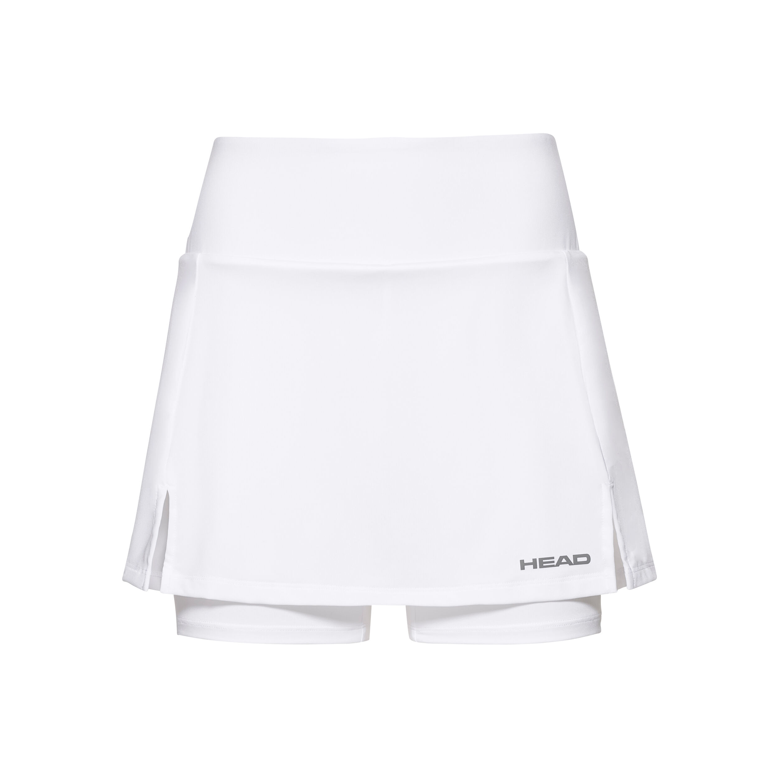 Club Basic Long Rock Damen - Weiß, Silber
