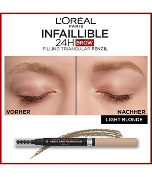 L'Oréal Paris Infaillible Brows 24h Brow Filling Triangular Pencil Augenbrauenstift-1 ml