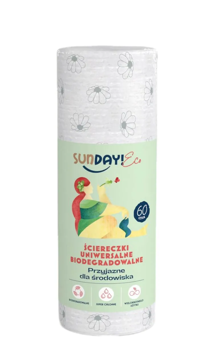 „Sunday Eco Universal“ servetėlės ritinėlyje