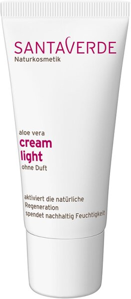 Santaverde Cream Light - ohne Duft Gesichtscreme