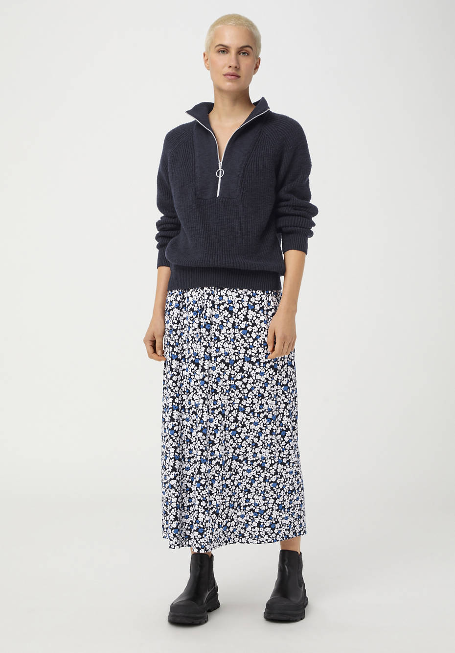 Jersey-Kleid aus reiner Bio-Baumwolle