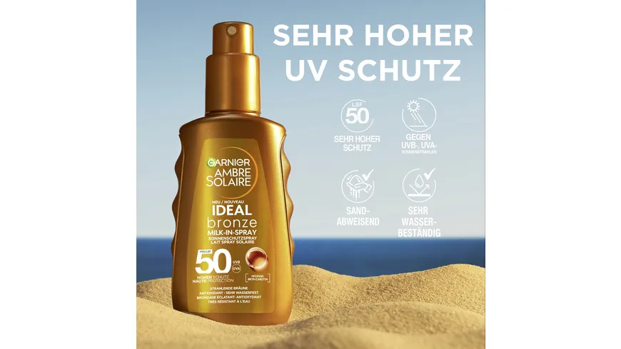 Garnier Ambre Solair Ideal bronze LSF 50 150 ml