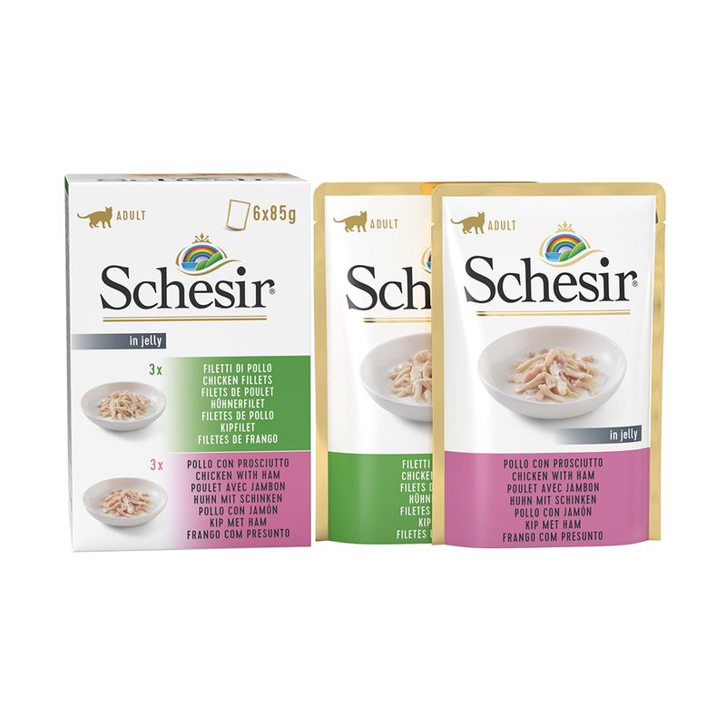Schesir Jelly Pouch 6 x 85 g zu TOP-Preisen