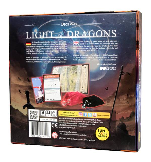 DiceWar - Light of Dragons (deutsch/engl.)