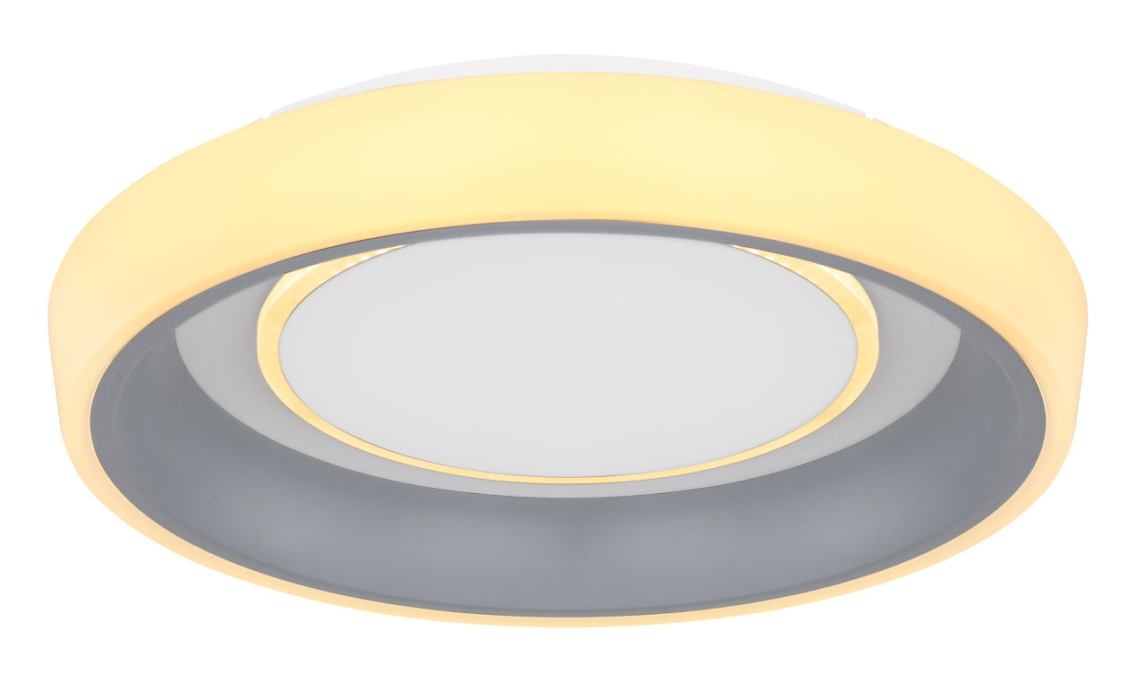 Globo Lighting - TABANO - Deckenleuchte Metall weiß, LED