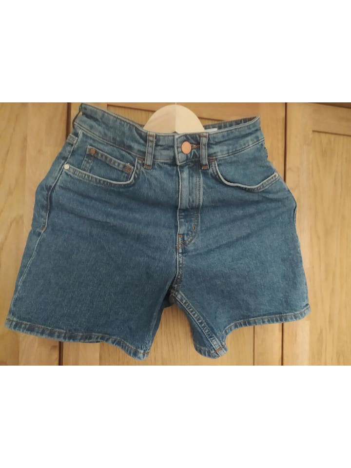 Marc O'Polo DENIM Jeansshorts in Blau günstig kaufen W26