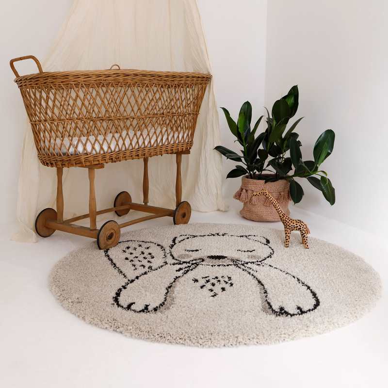 Tapis castor 120cm JANUS
