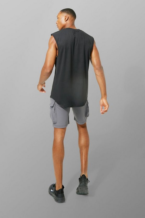 Man Active Cargo-Shorts
