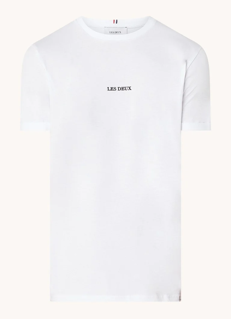Les Deux Lens T-krekls ar logotipu