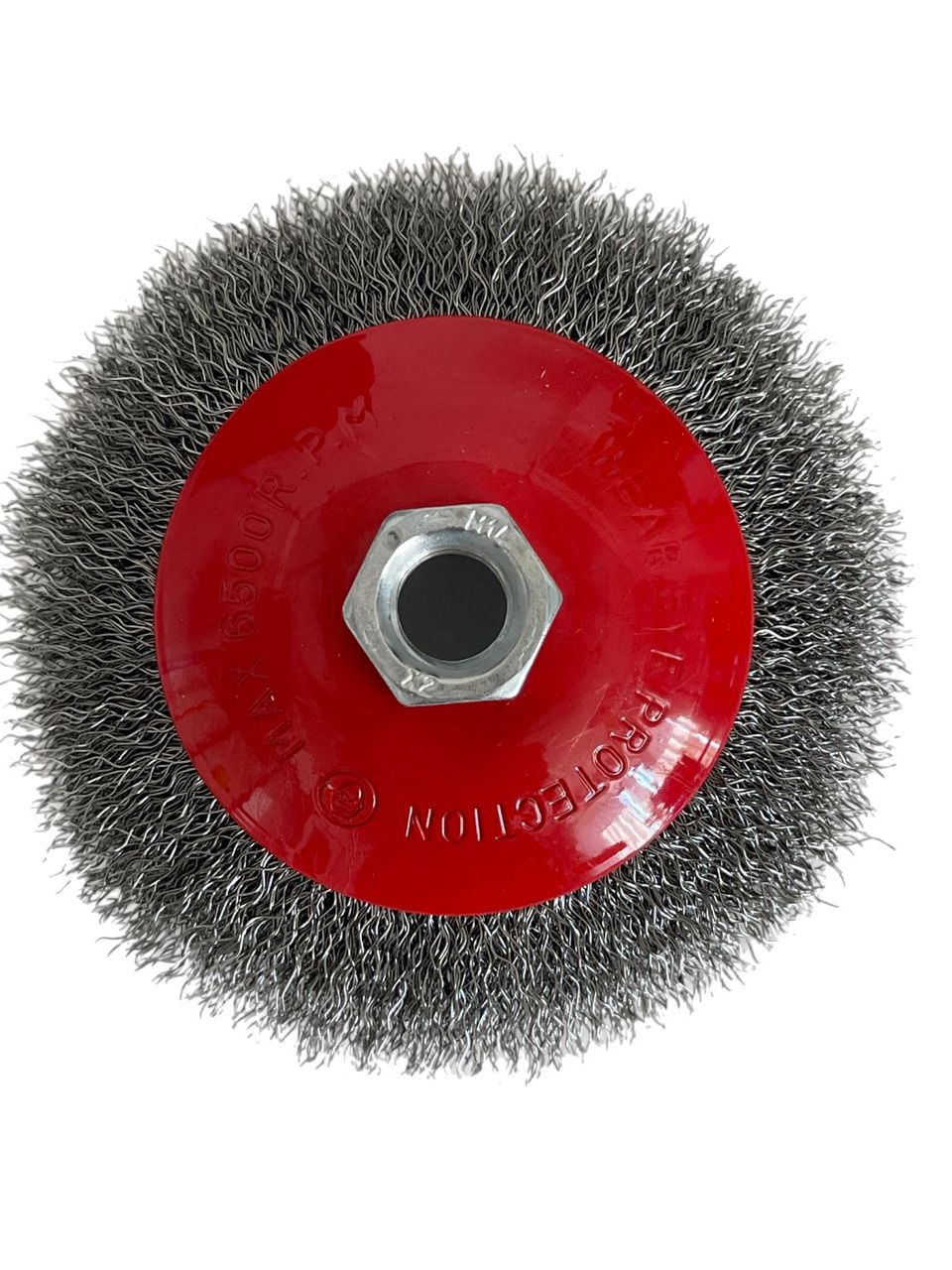 Vago-Tools Rundbürsten Drahtbürsten 100mm Bürsten gewellt Winkelschleifer Flex 6x