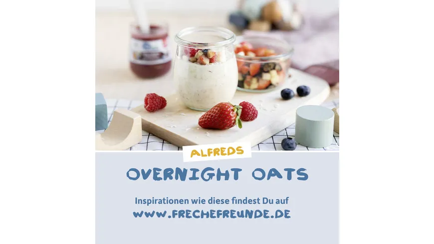 Freche Freunde Bio Gläschen Apfel, Erdbeere & Blaubeere 120 g