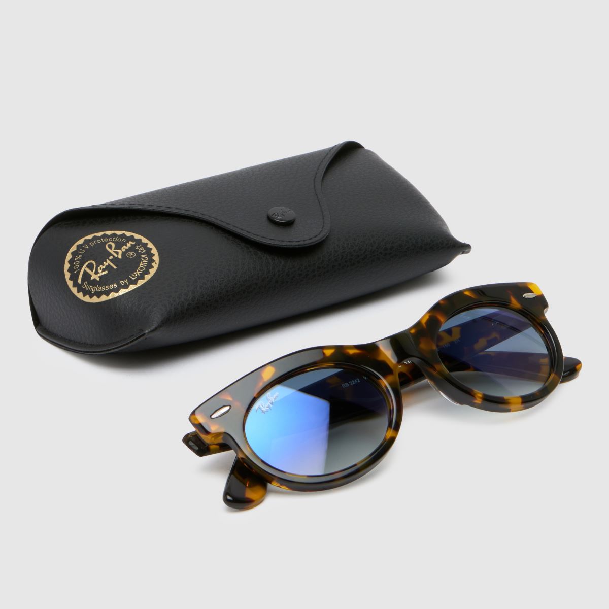Ray-Ban sárga Wayfarer ovális napszemüveg