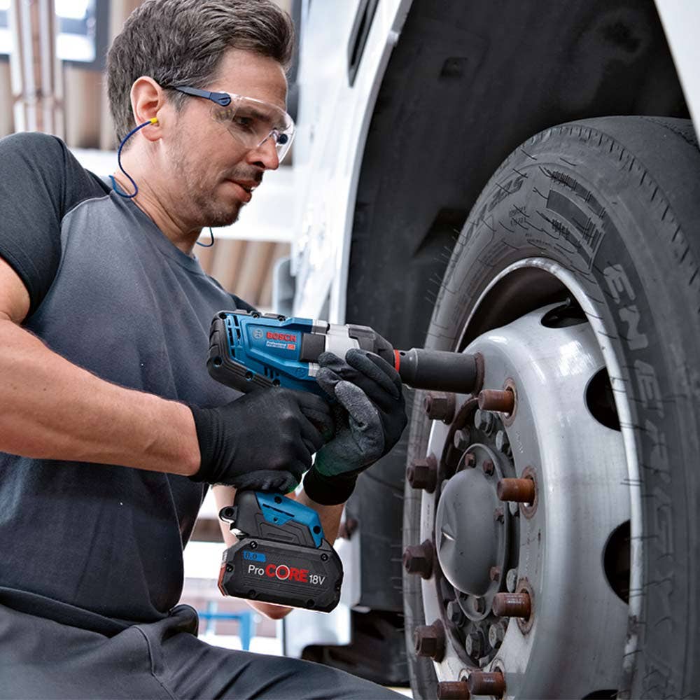 Chave de impacto sem escova BOSCH 18V BITURBO de 3/4